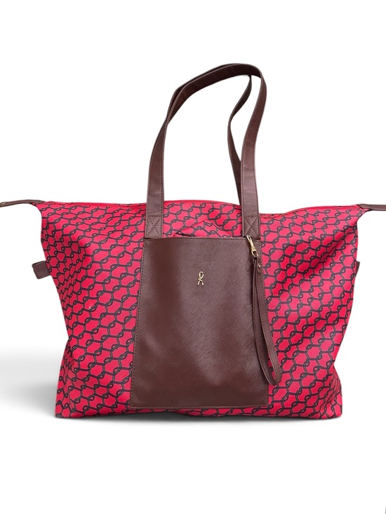 Roberta di Camerino Handbags - Roberta di Camerino Saumur Monogram Tote With Pouch